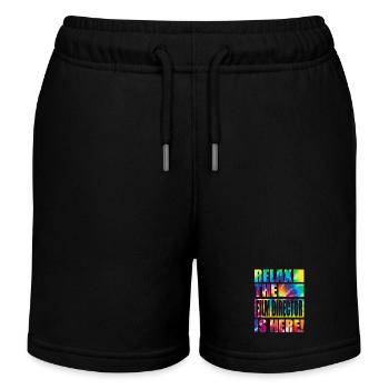 Film Director Lustiger Spruch - Kinder Organic Joggingshorts Mini Bolter von Stanley/Stella - Schwarz - Vorne