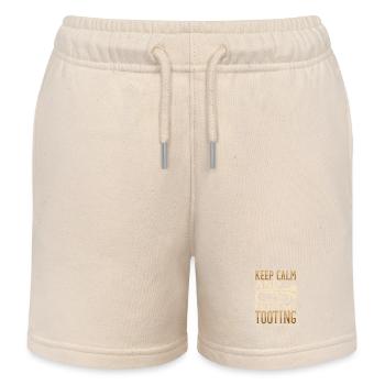 Enjoy my tooting - Euphonium - Kinder Organic Joggingshorts Mini Bolter von Stanley/Stella - Natur - Vorne