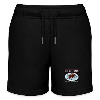 Ants Ant Farm Ant Formicarium Gift - Kids Organic Sweat Shorts by Stanley/Stella - black - Front