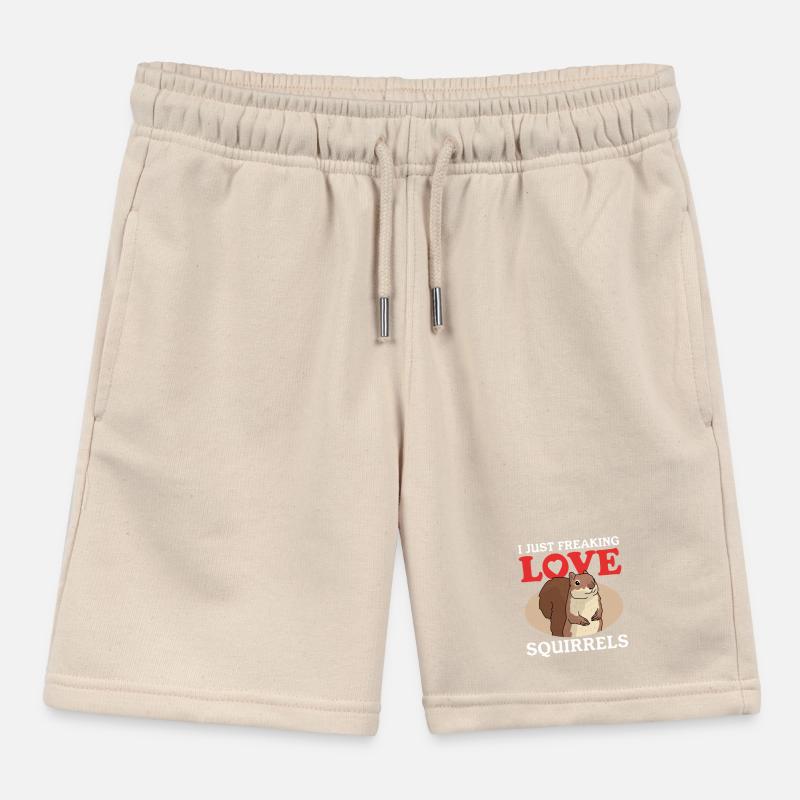 Süßes Eichhörnchen Hörnchen Geschenk Kinder Organic Joggingshorts Mini Bolter von Stanley/Stella