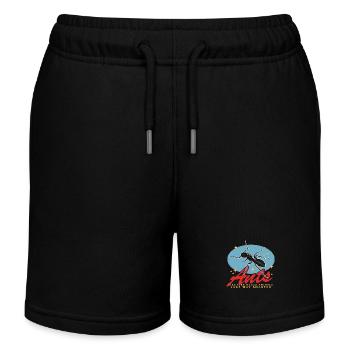 Ants Ant Farm Formicarium Ant Gift - Kids Organic Sweat Shorts by Stanley/Stella - black - Front