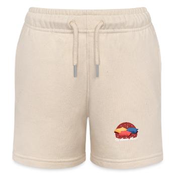 Cornhole Spieler Bean Bag Sackloch Geschenk - Kinder Organic Joggingshorts Mini Bolter von Stanley/Stella - Natur - Vorne