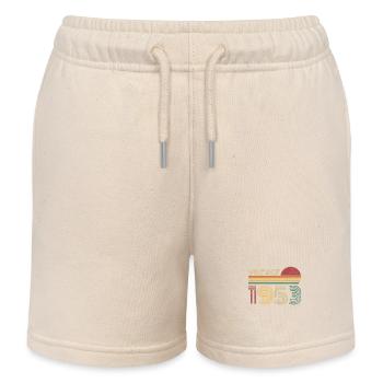 Vintage 1953 - Kids Organic Sweat Shorts by Stanley/Stella - soft Ecru - Front