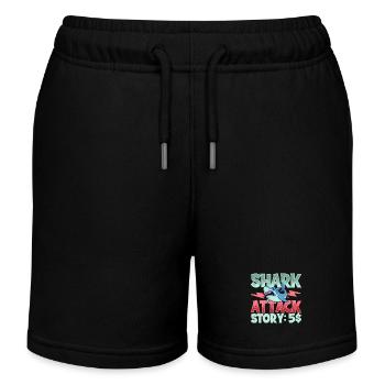 Histoire de Haibiss - Short de jogging enfant bio Stanley/Stella - noir - Devant