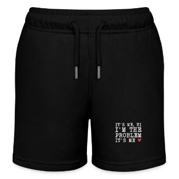 Ich Bin's, Hallo, Ich Bin Das Problem, Ich Bin Es - Kinder Organic Joggingshorts Mini Bolter von Stanley/Stella - Schwarz - Vorne
