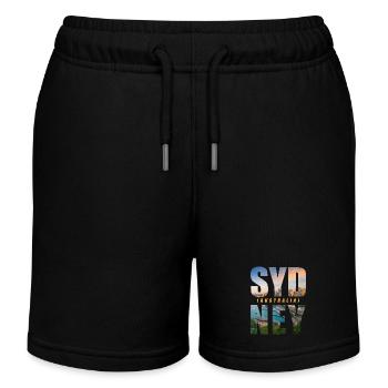 Sydney Australie Souvenir - Short de jogging enfant bio Stanley/Stella - noir - Devant