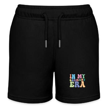 Allemagne Retro Groovy - Short de jogging enfant bio Stanley/Stella - noir - Devant