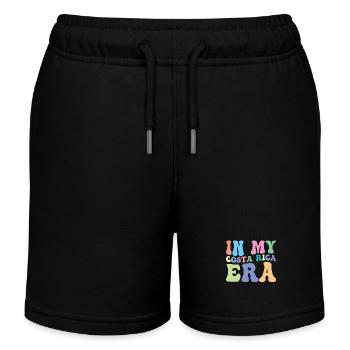 Costa Rica Retro Groovy - Short de jogging enfant bio Stanley/Stella - noir - Devant
