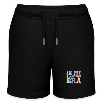 Étudiant Étudier Retro Groovy - Short de jogging enfant bio Stanley/Stella - noir - Devant
