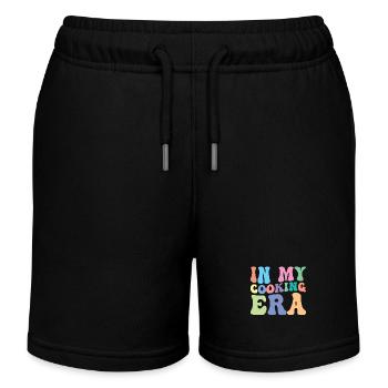 Cuisiner Retro Groovy dans mon - Short de jogging enfant bio Stanley/Stella - noir - Devant