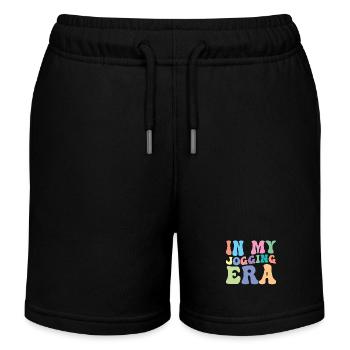 Jogging Retro Groovy dans le mien - Short de jogging enfant bio Stanley/Stella - noir - Devant