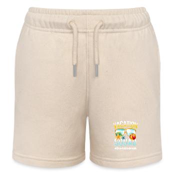 Dental Vacation Squad #Dentalonbreak - Kinder Organic Joggingshorts Mini Bolter von Stanley/Stella - Natur - Vorne