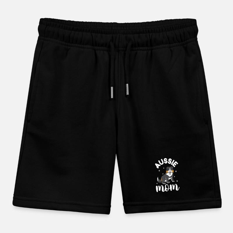 Aussie Mom - Australian Shepherd Kinder Organic Joggingshorts Mini Bolter von Stanley/Stella