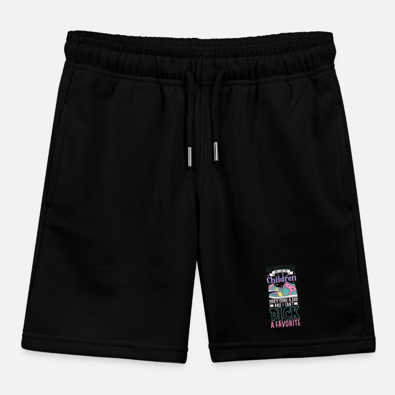 Les baskets, c’est comme les enfants - Sneakerhead Short de jogging enfant bio Stanley/Stella