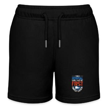 Sneaker Édition Limitée - Sneakerhead - Short de jogging enfant bio Stanley/Stella - noir - Devant