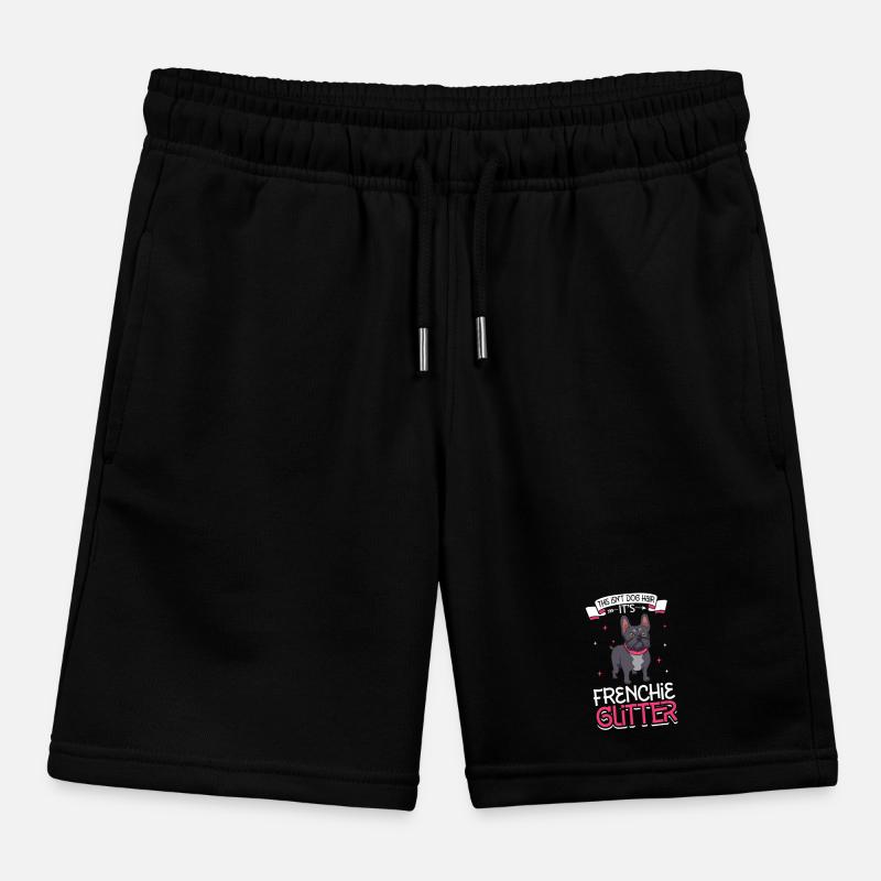 Frenchie Paillettes Short de jogging enfant bio Stanley/Stella