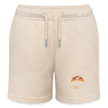 1983 Vintage Retro Geburtstagsgeschenk - Kinder Organic Joggingshorts Mini Bolter von Stanley/Stella - Natur - Vorne