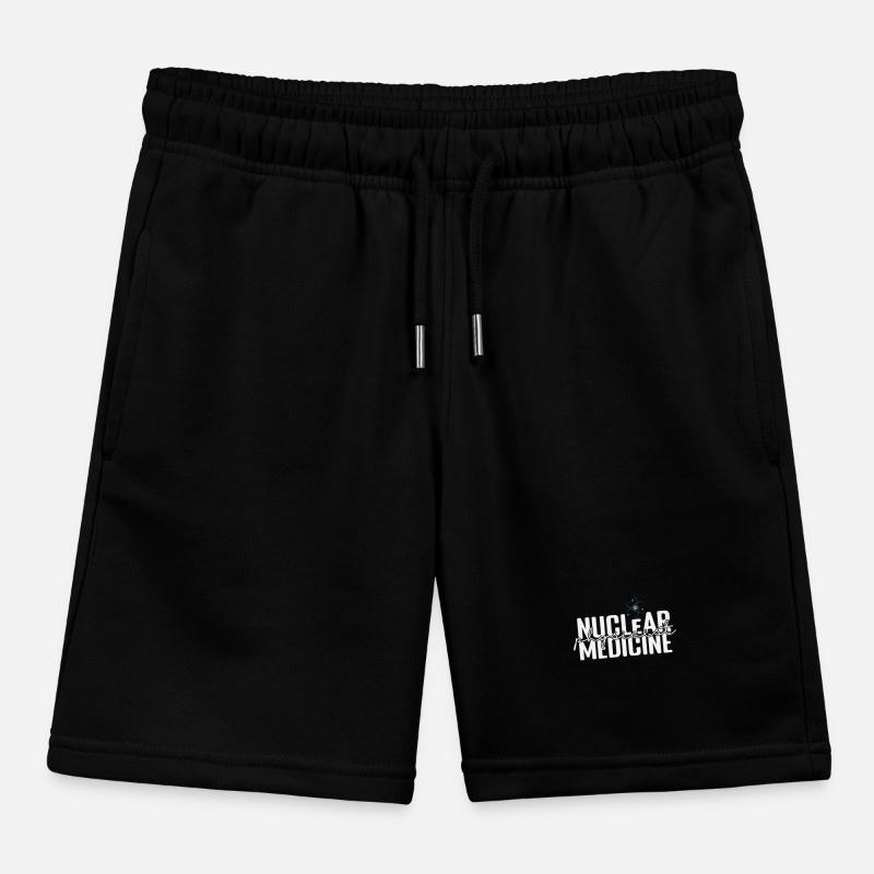 Nuclear Physicist Medicine Studies Kids Organic Sweat Shorts by Stanley/Stella