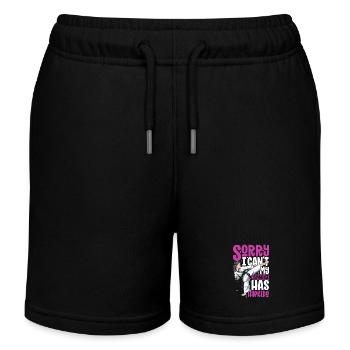 Ma fille fait de l’Hapkido - Short de jogging enfant bio Stanley/Stella - noir - Devant