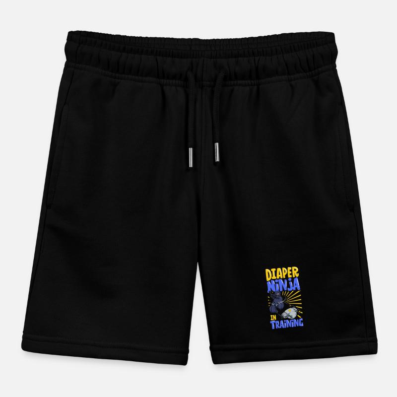 Windel Ninja - Windelwechseln Kinder Organic Joggingshorts Mini Bolter von Stanley/Stella