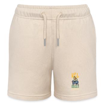 Ruler of the Underworld - Viking Goddess Hel - Kids Organic Sweat Shorts by Stanley/Stella - soft Ecru - Front