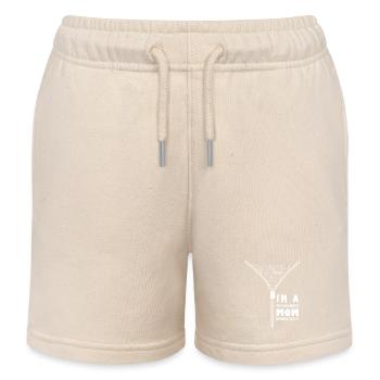 Ich bin eine Programmiererin, Mama, nichts macht mir Angst - Kinder Organic Joggingshorts Mini Bolter von Stanley/Stella - Natur - Vorne