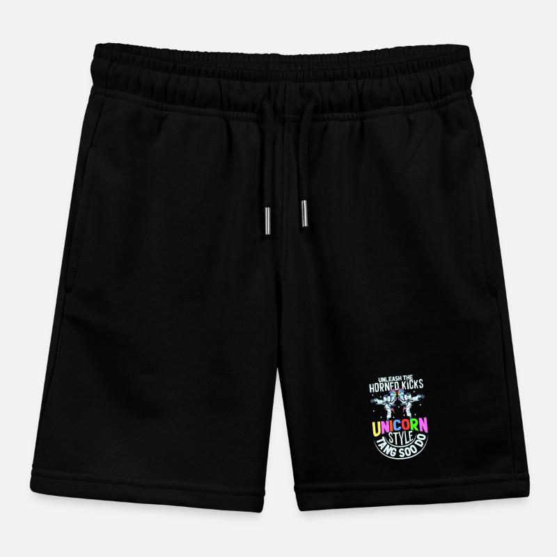 Licorne - Coups de pied cornus - Tang Soo Do Short de jogging enfant bio Stanley/Stella