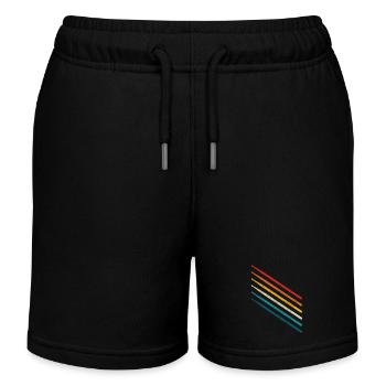 Batteur batteur cadeau Vintage - Short de jogging enfant bio Stanley/Stella - noir - Devant