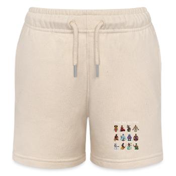 Yoruba Götter - Kinder Organic Joggingshorts Mini Bolter von Stanley/Stella - Natur - Vorne