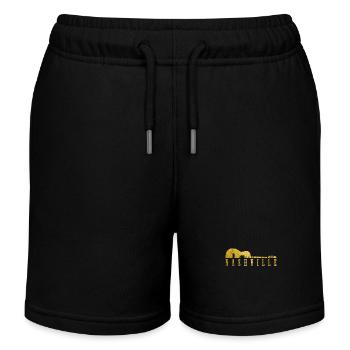 Nashville Tennessee Country Musik - Kinder Organic Joggingshorts Mini Bolter von Stanley/Stella - Schwarz - Vorne