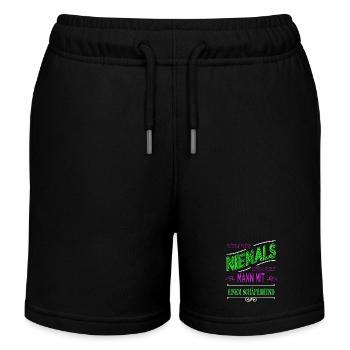 schäferhund bday chihuahua humor bluthund vatertag - Kinder Organic Joggingshorts Mini Bolter von Stanley/Stella - Schwarz - Vorne