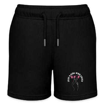K-Pop Fan cadeau musique pop coréenne - Short de jogging enfant bio Stanley/Stella - noir - Devant