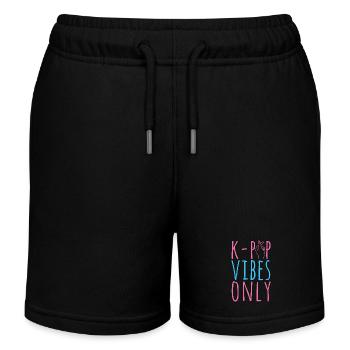 K-Pop-Fan Geschenk Koreanische Popmusik - Kinder Organic Joggingshorts Mini Bolter von Stanley/Stella - Schwarz - Vorne
