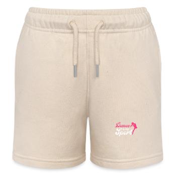 Dancing Is My Sport Girl Dancing Teacher Teacher - Kids Organic Sweat Shorts by Stanley/Stella - soft Ecru - Front