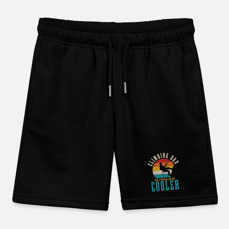Klettern Bouldern Kletterer Geschenk Kinder Organic Joggingshorts Mini Bolter von Stanley/Stella