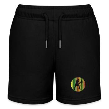 Tennisverein Tennisspieler Tennisliebhaber Tennis - Kinder Organic Joggingshorts Mini Bolter von Stanley/Stella - Schwarz - Vorne