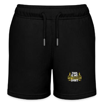 This Is My Tap Dancing Shirt Lustiger Tänzer - Kinder Organic Joggingshorts Mini Bolter von Stanley/Stella - Schwarz - Vorne