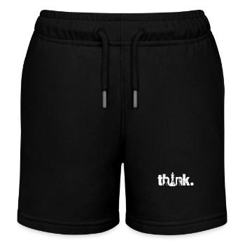 Schach Schachspieler Geschenk - Kinder Organic Joggingshorts Mini Bolter von Stanley/Stella - Schwarz - Vorne