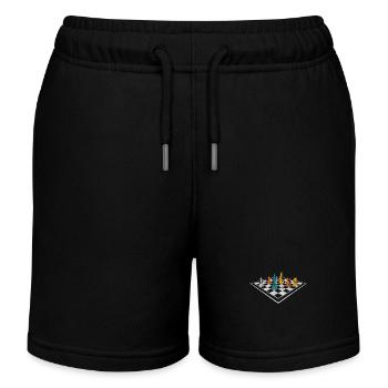 Schach Schachspieler Geschenk - Kinder Organic Joggingshorts Mini Bolter von Stanley/Stella - Schwarz - Vorne