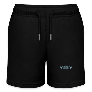 Taekwondo Kick Kampfsport Kampfkunst - Kinder Organic Joggingshorts Mini Bolter von Stanley/Stella - Schwarz - Vorne
