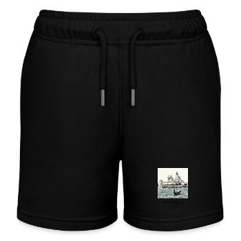 Venezia - Kids Organic Sweat Shorts by Stanley/Stella - black - Front