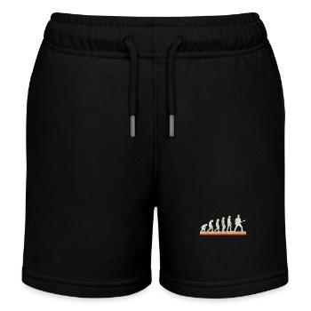 Guitare cadeau guitariste Vintage - Short de jogging enfant bio Stanley/Stella - noir - Devant