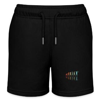 Entwicklung des Bogenschießens - Kinder Organic Joggingshorts Mini Bolter von Stanley/Stella - Schwarz - Vorne