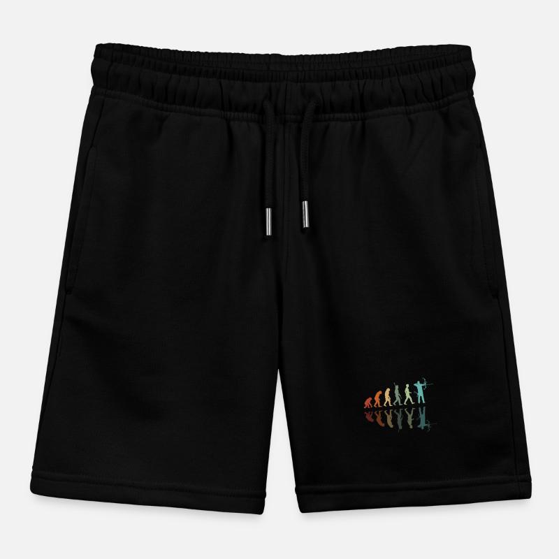 Archery Evolution Kids Organic Sweat Shorts by Stanley/Stella
