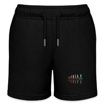 Paddleboard Évolution - Short de jogging enfant bio Stanley/Stella - noir - Devant