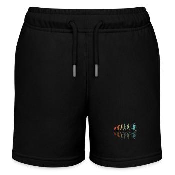 Ski Entwicklung - Kinder Organic Joggingshorts Mini Bolter von Stanley/Stella - Schwarz - Vorne