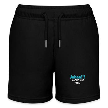 Verspäteter Ehrgeiz - Kinder Organic Joggingshorts Mini Bolter von Stanley/Stella - Schwarz - Vorne