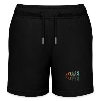Wandern Entwicklung - Kinder Organic Joggingshorts Mini Bolter von Stanley/Stella - Schwarz - Vorne