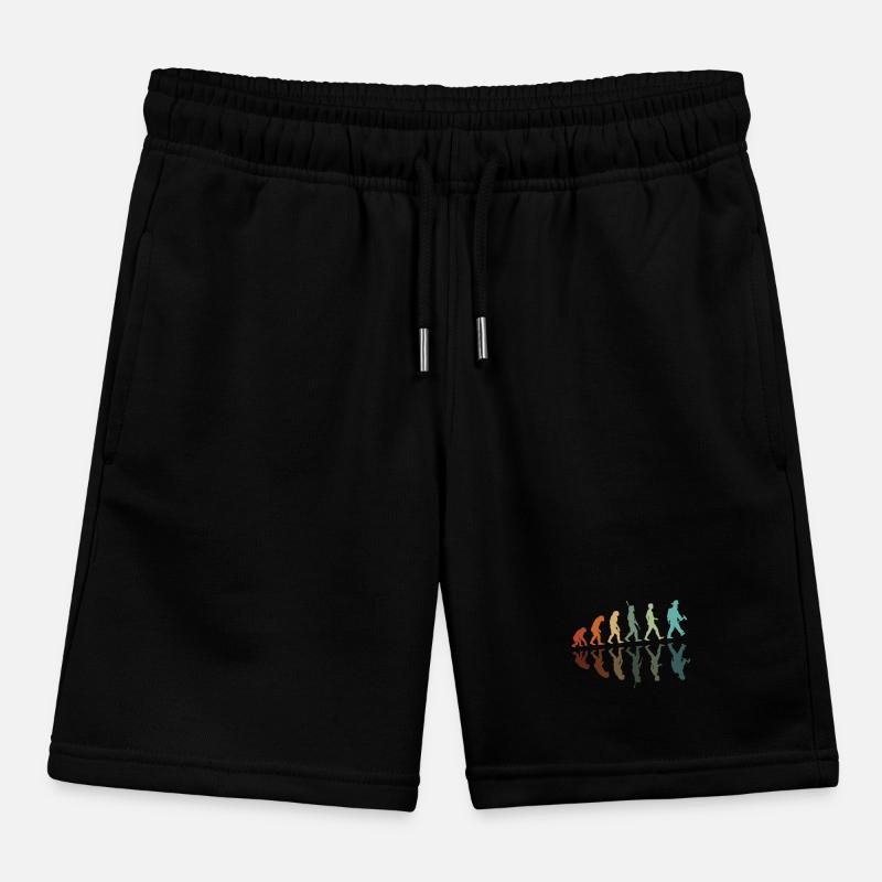 Fire Brigade Development Kids Organic Sweat Shorts by Stanley/Stella