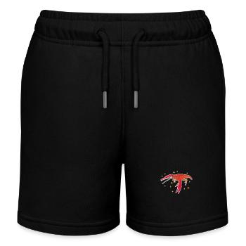 Écrevisse Noble écrevisse fruits de mer cadeau - Short de jogging enfant bio Stanley/Stella - noir - Devant